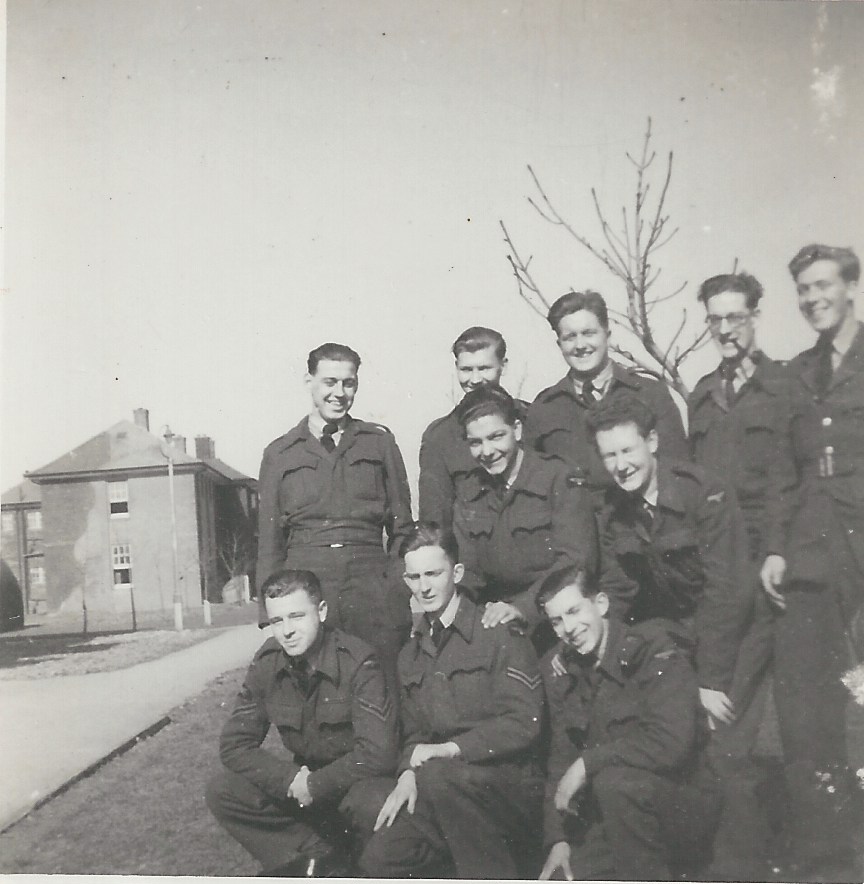 Group of RAF personel late 1940s