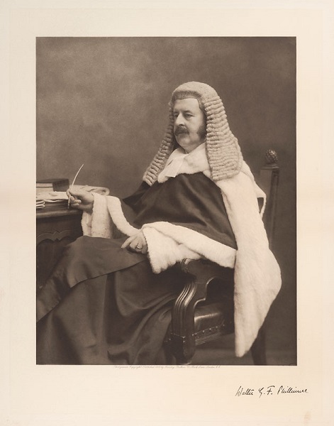 Photograph of Walter Phillimore, 1st Baron Phillimore (1845-1929)