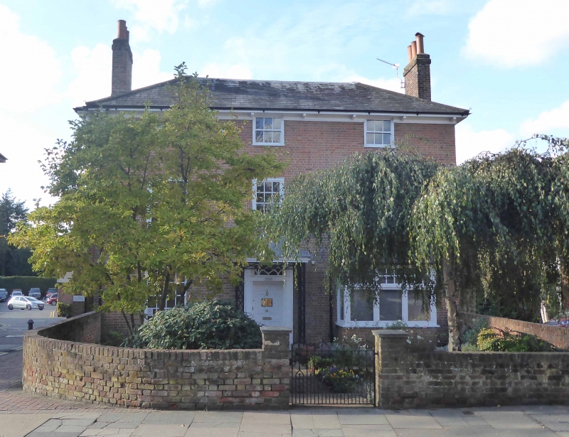 photograph of the Old House, Dorking, now a Grade II listed building